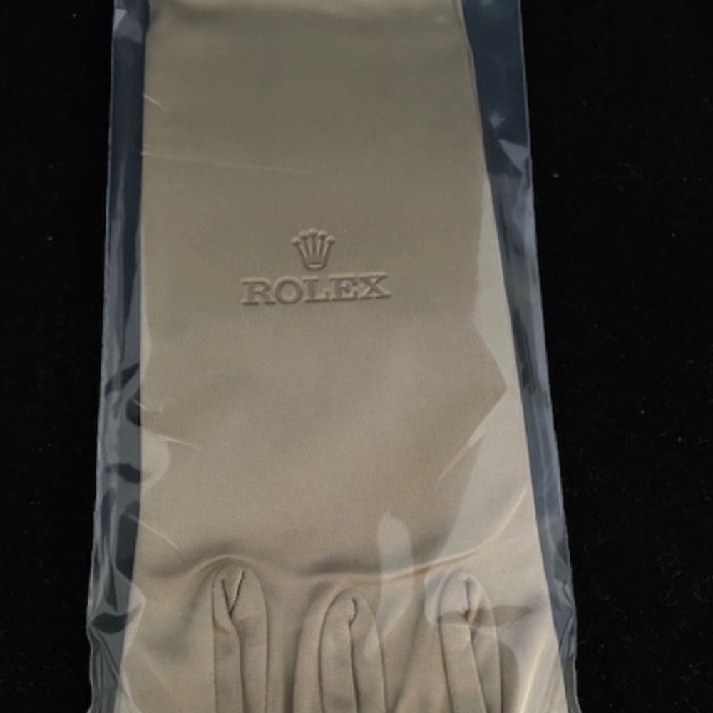 Official Rolex display glove.